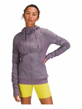 Lululemon Dance Studio Jacket
Dusky Lavender / Heathered Dusky Lavender